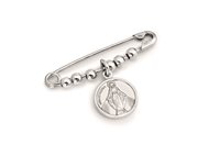 Brooch Amen Woman SPILLE DA BALIA in Silver SBMI - SBMI